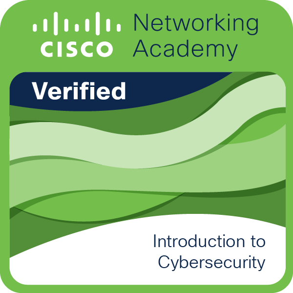 Cisco Introduction to Cybersecurity Certificate